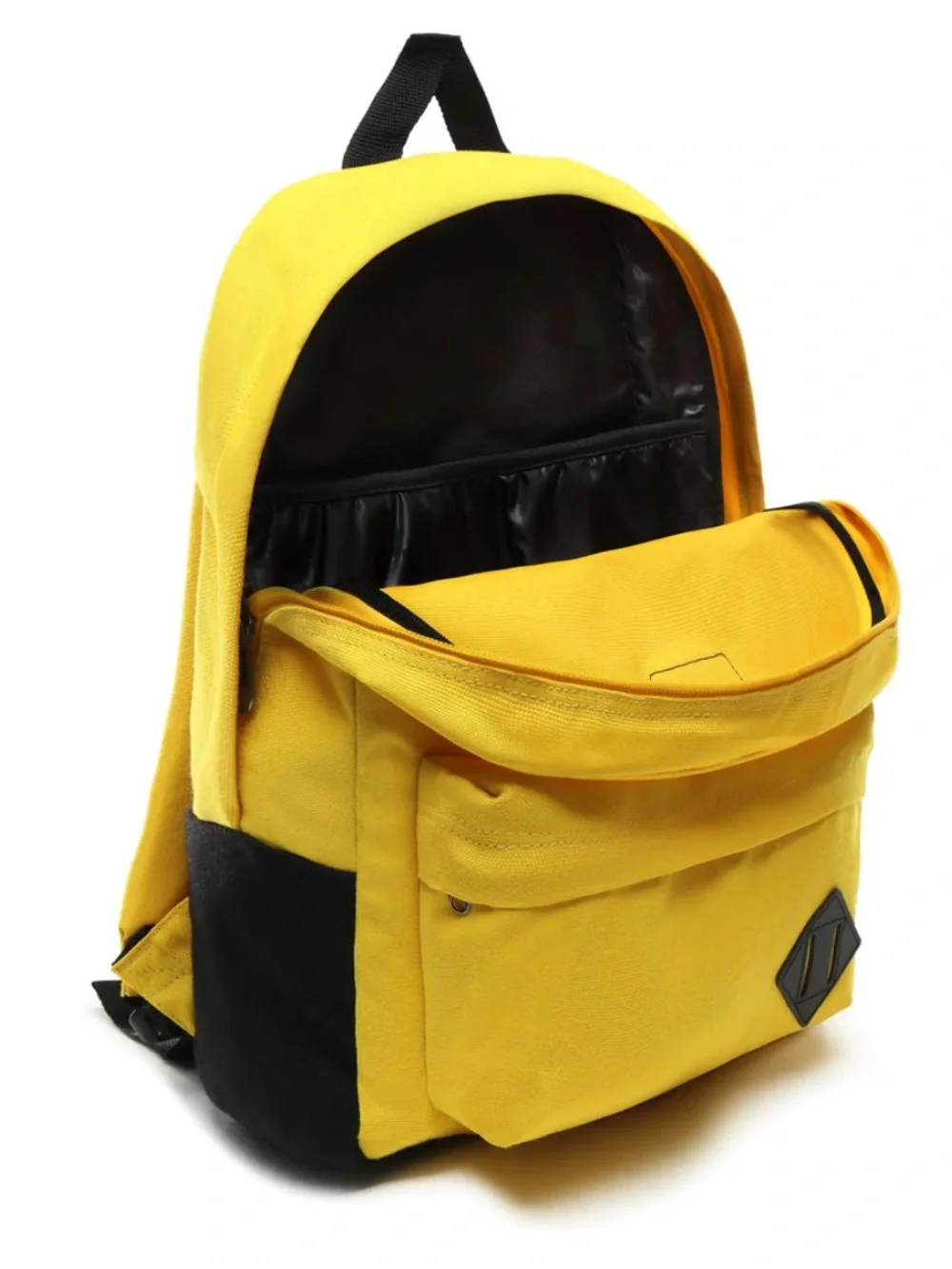 Vans Yellow Canvas Backpack with Black Accents Unisex